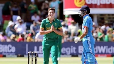For the South African bowling department, Nandre Buger took three wickets. (Proteas Men twitter)