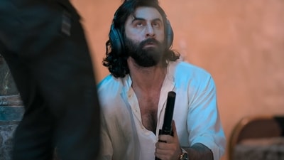 Ranbir Kapoor as Ranvijay Singh in Animal.