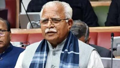 Chief minister Manohar Lal Khattar was responding to a question by Rohtak Congress MLA BB Batra during zero hour on Tuesday. Batra was referring to an August 25 communication by the chief secretary’s office. (HT file photo)