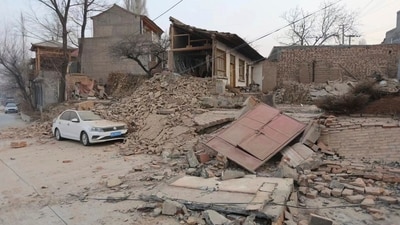 The earthquake has caused tens of millions of estimated economic losses in the agricultural and fisheries industries, state media reported on Saturday. (AP)