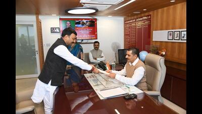 Chirag Patel is the second Opposition MLA to quit the Gujarat assembly in a week (X/airnewsalerts) Chirag Patel is the second Opposition MLA to quit the Gujarat assembly in a week (X/airnewsalerts)