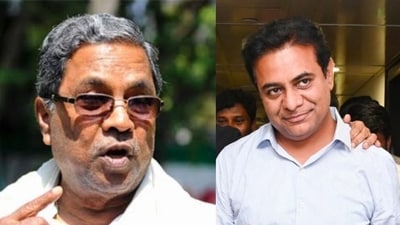 Karnataka CM Siddaramaiah lashes out at KTR for sharing ‘fake’ video Karnataka CM Siddaramaiah lashes out at KTR for sharing ‘fake’ video