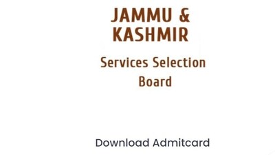 JKSSB 2023 releases admit card for various post at jkssb.nic.in JKSSB 2023 releases admit card for various post at jkssb.nic.in