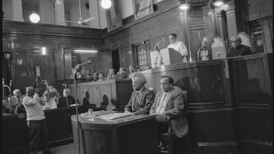 Lieutenant governor PK Dave addresses the budget session of the Delhi assembly on March 7, 1994 . (HT Archive)