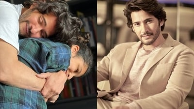 Mahesh Babu shared a sweet picture with Sitara (Instagram) Mahesh Babu shared a sweet picture with Sitara (Instagram)