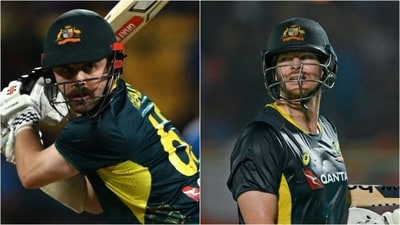 Travis Head (L) and Steve Smith during T20I series against India in November (Files) Travis Head (L) and Steve Smith during T20I series against India in November (Files)