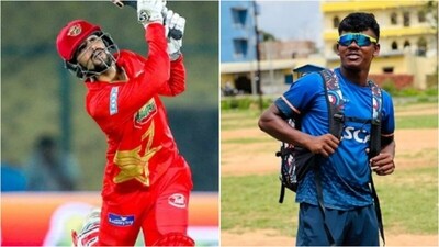 Sameer Rizvi (L) fetched ₹8.4 crore at IPL 2024 auction, while Robin Minz was sold to Gujarat Titans (Instagram) Sameer Rizvi (L) fetched ₹8.4 crore at IPL 2024 auction, while Robin Minz was sold to Gujarat Titans (Instagram)