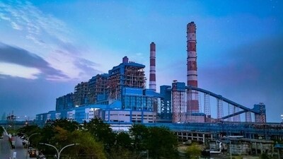 A file photo of the NTPC Barh power plant in Bihar. (HT file photo)