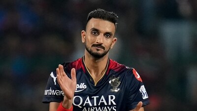 Harshal Patel has played for RCB in the past. (PTI) Harshal Patel has played for RCB in the past. (PTI)