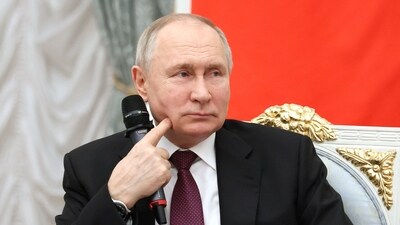 Russian president Vladimir Putin is seen. (AFP) Russian president Vladimir Putin is seen. (AFP)