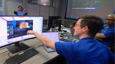 NASA sends back HD video of a cat named Taters back to Earth from deep space (NASA) NASA sends back HD video of a cat named Taters back to Earth from deep space (NASA)