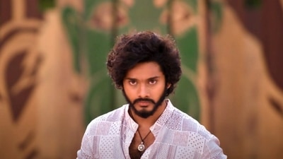 Teja Sajja in a still from HanuMan