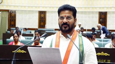 Telangana CM Revanth Reddy. (ANI) Telangana CM Revanth Reddy. (ANI)