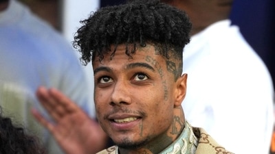 It is unclear if charges have been pressed against Blueface following the incident (Kirby Lee-USA TODAY Sports) It is unclear if charges have been pressed against Blueface following the incident (Kirby Lee-USA TODAY Sports)