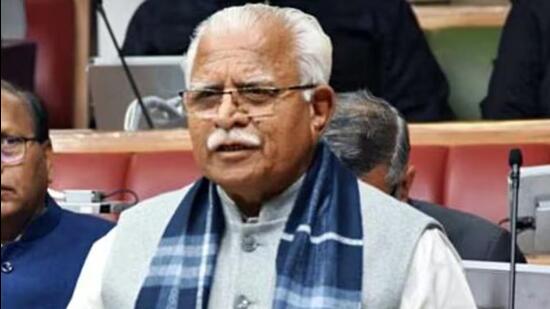 Chief minister Manohar Lal Khattar was responding to a question by Rohtak Congress MLA BB Batra during zero hour on Tuesday. Batra was referring to an August 25 communication by the chief secretary’s office. (HT file photo)