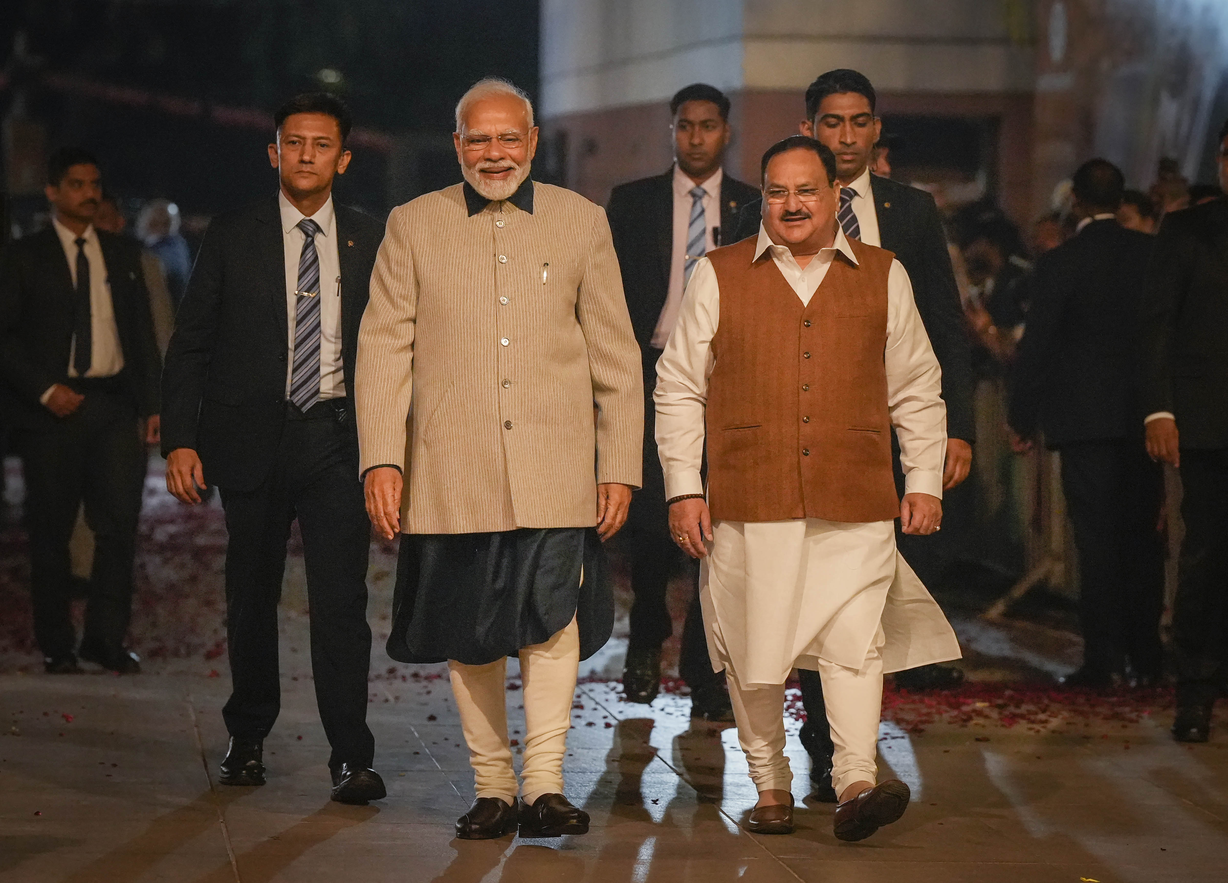Prime Minister Narendra Modi with BJP National President JP Nadda ((PTI Photo/Vijay Verma)) Prime Minister Narendra Modi with BJP National President JP Nadda ((PTI Photo/Vijay Verma))