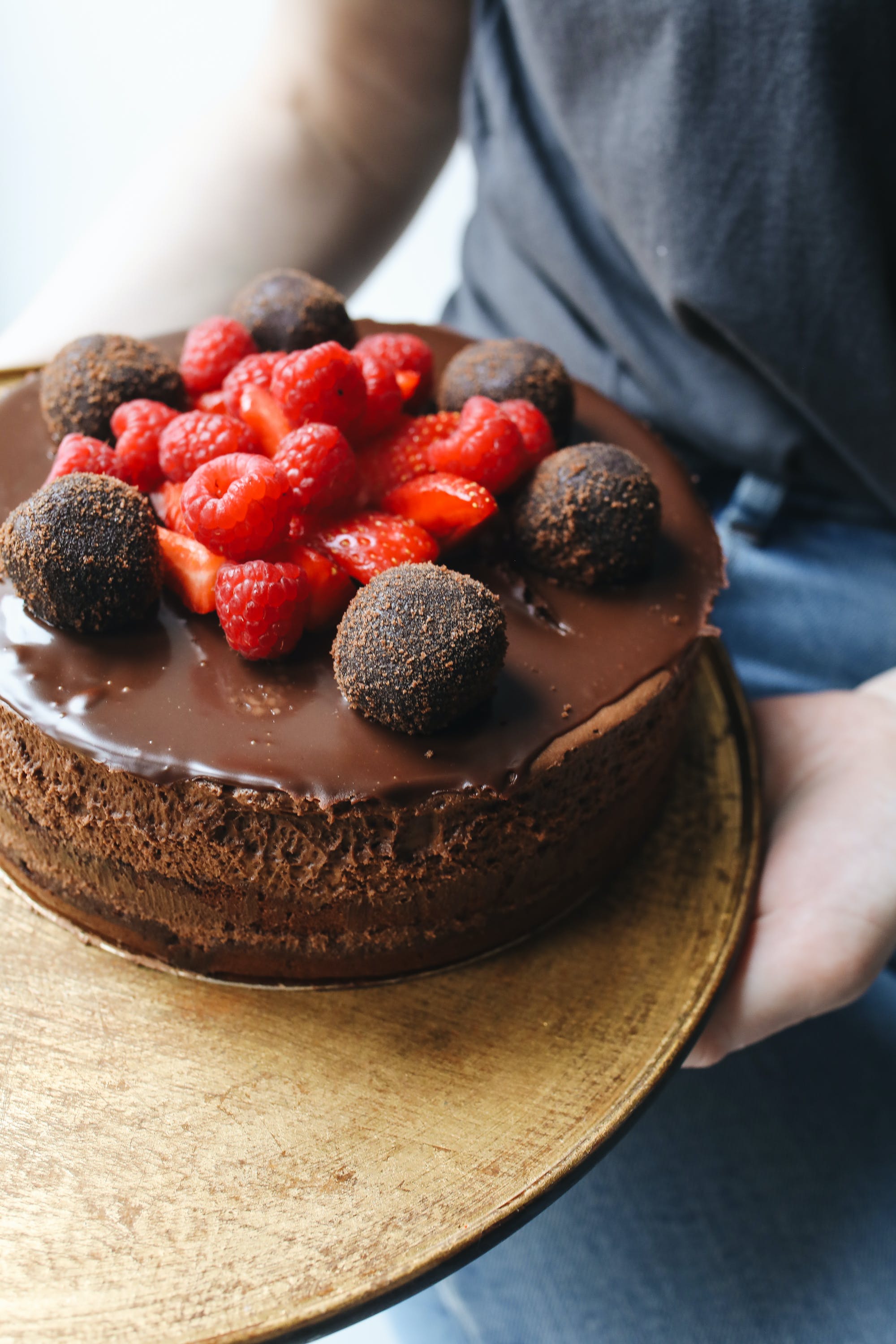 Eggless Chocolate Truffle Cake(Pexels)