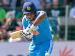 India's Sanju Samson plays a shot during the second ODI. India's Sanju Samson plays a shot during the second ODI.