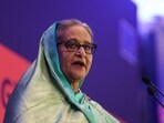 Sheikh Hasina: Prime minister of Bangladesh Sheikh Hasina is seen. 
