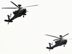 Tata Boeing Aerospace is developing made-in-India parts for the Apache helicopter (AFP)