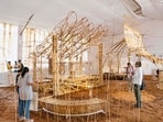 An exhibition, titled 'Bamboo: A Way of Life', showcases the versatility of bamboo as a material through its use in traditional as well as contemporary everyday objects. The exhibition is part of the ongoing Serendipity Arts Festival. An exhibition, titled 'Bamboo: A Way of Life', showcases the versatility of bamboo as a material through its use in traditional as well as contemporary everyday objects. The exhibition is part of the ongoing Serendipity Arts Festival.