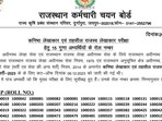 RSMSSB releases results for Junior Accountant and Tehsil Revenue Accountant posts