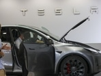 A Tesla Model Y electric vehicle (EV).(Representative Image/Bloomberg)