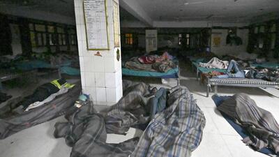 A lack of power supply, filthy toilets, no mattresses, unwashed blankets and bedsheets — many of these shelters had at least one fatal flaw that made them hard to use. (Sanjeev Verma/ HT Photo) A lack of power supply, filthy toilets, no mattresses, unwashed blankets and bedsheets — many of these shelters had at least one fatal flaw that made them hard to use. (Sanjeev Verma/ HT Photo)