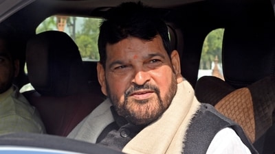 Bharatiya Janata Party (BJP) MP Brij Bhushan Sharan Singh at Parliament House during the Winter Session, in New Delhi on Wednesday (Sanjay Sharma) Bharatiya Janata Party (BJP) MP Brij Bhushan Sharan Singh at Parliament House during the Winter Session, in New Delhi on Wednesday (Sanjay Sharma)