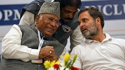 Mallikarjun Kharge rejected the proposal of the Dalit PM face as he never projected himself as a Dalit leader. (AICC) Mallikarjun Kharge rejected the proposal of the Dalit PM face as he never projected himself as a Dalit leader. (AICC)
