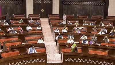 Union Finance Minister Nirmala Sitharaman speaks in Rajya Sabha during the Winter Session of Parliament, in New Delhi. (ANI) Union Finance Minister Nirmala Sitharaman speaks in Rajya Sabha during the Winter Session of Parliament, in New Delhi. (ANI)