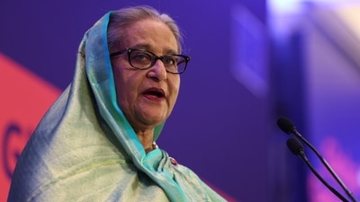 Sheikh Hasina: Prime minister of Bangladesh Sheikh Hasina is seen. (Reuters)