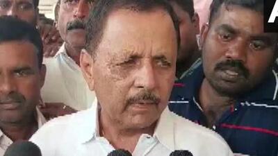 Former Bharatiya Janata Party (BJP) MLA Madal Virupakshappa was implicated in a corruption case on March 2. (ANI) Former Bharatiya Janata Party (BJP) MLA Madal Virupakshappa was implicated in a corruption case on March 2. (ANI)