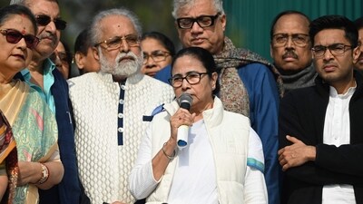 West Bengal chief minister Mamata Banerjee on Wednesday met PM Modi in New Delhi. West Bengal chief minister Mamata Banerjee on Wednesday met PM Modi in New Delhi.