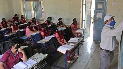 Schools in Karnataka have been put on alert over the increasing cases of Covid-19 Sub Variant JN.1 (Representational picture) (File photo) Schools in Karnataka have been put on alert over the increasing cases of Covid-19 Sub Variant JN.1 (Representational picture) (File photo)