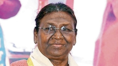 President Droupadi Murmu. President Droupadi Murmu.