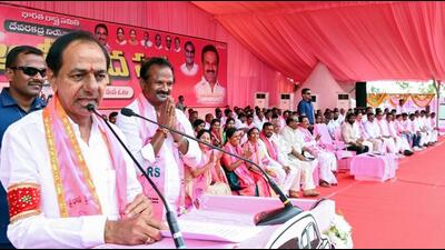 The BRS, which was confident of returning to power in Telangana for the third consecutive term, was hoping to play a big role in national politics by contesting Lok Sabha elections in neighbouring states like Maharashtra, Karnataka and even Andhra Pradesh. (ANI) The BRS, which was confident of returning to power in Telangana for the third consecutive term, was hoping to play a big role in national politics by contesting Lok Sabha elections in neighbouring states like Maharashtra, Karnataka and even Andhra Pradesh. (ANI)