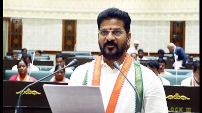 The newly formed Congress government in Telangana on Wednesday presented a grim picture of the state’s financial position in a white paper tabled in the assembly. (PTI) The newly formed Congress government in Telangana on Wednesday presented a grim picture of the state’s financial position in a white paper tabled in the assembly. (PTI)