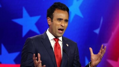 Former biotech executive and presidential candidate Vivek Ramaswamy (REUTERS)