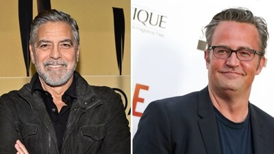 George Clooney has claimed Matthew Perry was not happy while filming Friends due to his drugs and alcohol addiction (AP/PTI, photo by Rich Fury/Invision/AP, File) George Clooney has claimed Matthew Perry was not happy while filming Friends due to his drugs and alcohol addiction (AP/PTI, photo by Rich Fury/Invision/AP, File)