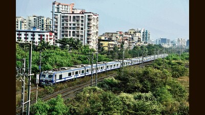 When asked about the noise levels, Western Railway DRM Niraj Verma said the noise generated by the AC local was within permissible limits. (HT PHOTO) When asked about the noise levels, Western Railway DRM Niraj Verma said the noise generated by the AC local was within permissible limits. (HT PHOTO)