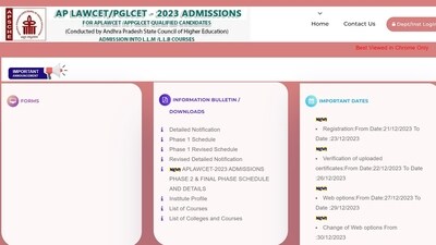 APSCHE announces schedule for AP LAWCET and PG LAWCET counselling 2023 APSCHE announces schedule for AP LAWCET and PG LAWCET counselling 2023