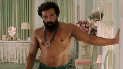 Actor Bobby Deol as Abrar in the film Animal. Actor Bobby Deol as Abrar in the film Animal.