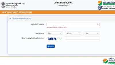 NTA has released the exam city slip for the CSIR UGC NET 2023 NTA has released the exam city slip for the CSIR UGC NET 2023