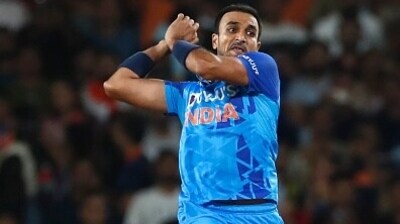 Released by RCB, Harshal Patel impressed the Punjab Kings owners as they shelled out <span class='webrupee'>₹</span>11.75 crore for the India quick, making him the costliest Indian buy at the IPL 2024 auction (Getty) Released by RCB, Harshal Patel impressed the Punjab Kings owners as they shelled out <span class='webrupee'>₹</span>11.75 crore for the India quick, making him the costliest Indian buy at the IPL 2024 auction (Getty)