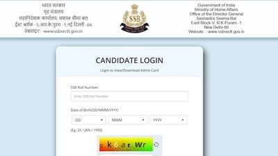 SSB releases admit cards for ASI, Head Constable, and Constable Non-GD Posts SSB releases admit cards for ASI, Head Constable, and Constable Non-GD Posts