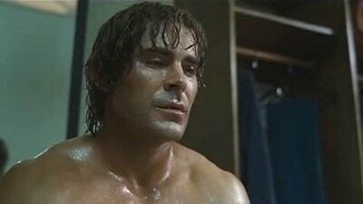 Zac Efron in a still from The Iron Claw trailer.