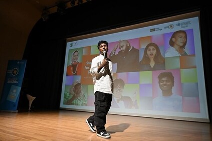Comic Manjit Sarkar, who calls himself as one of India's few Dalit comedians, shares his experiences of living in Naxalite areas in his stand up. Comic Manjit Sarkar, who calls himself as one of India's few Dalit comedians, shares his experiences of living in Naxalite areas in his stand up.