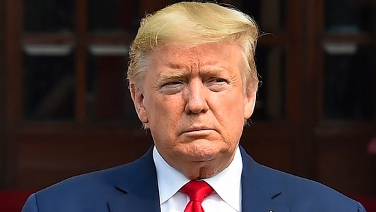 Former US President Donald Trump. (PTI Photo) (PTI)