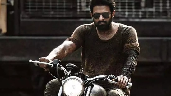 Prabhas in a still from Salaar